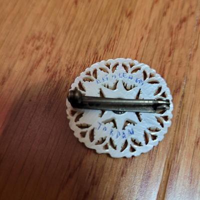 Gold Plated NZ Paua Brooch and Much More (BBC-DZ)