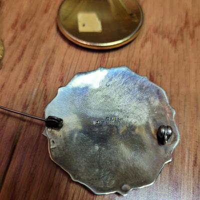 Gold Plated NZ Paua Brooch and Much More (BBC-DZ)