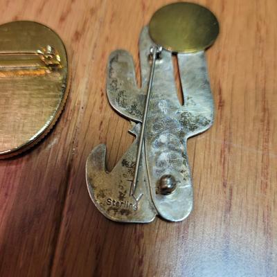 Gold Plated NZ Paua Brooch and Much More (BBC-DZ)