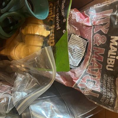 Box of Misc Hardware and Repair etc