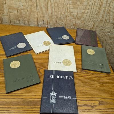 1960's Silhoutte Yearbooks - Asheville Country Day School - Asheville, N.C.