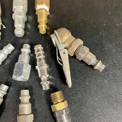Pneumatic Air Hose Connector and Fitting Lot