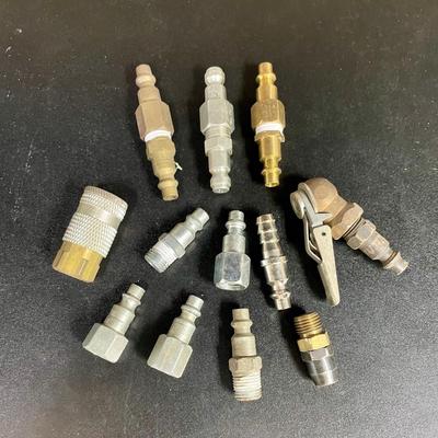 Pneumatic Air Hose Connector and Fitting Lot