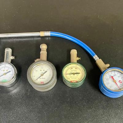 Tire Air Pressure Gauge Lot