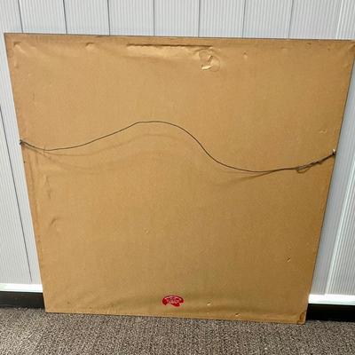 Framed Art Mule Deer Pen and Ink Drawing