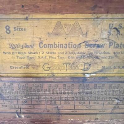 Little Giant Vintage Tool Set in Storage Box