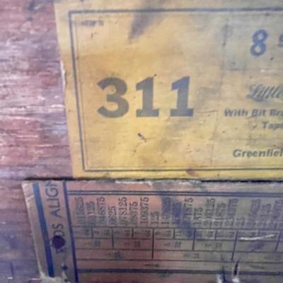 Little Giant Vintage Tool Set in Storage Box