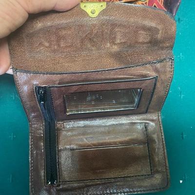Leather purse and Billfold