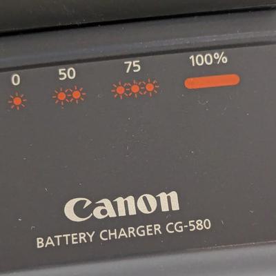 Canon Camera With EF-S 18-55mm Lens With Case