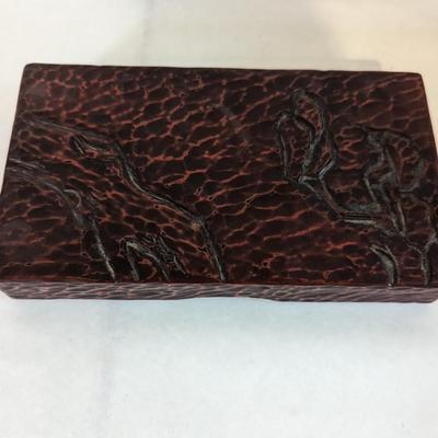 Variety Of Wooden Boxes Vintage Made In Switzerland Swiss Music Box Playing Cards Box & Jewelry Box
