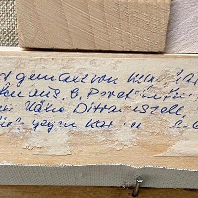 Framed Art: Farm Field and Barns Landscape