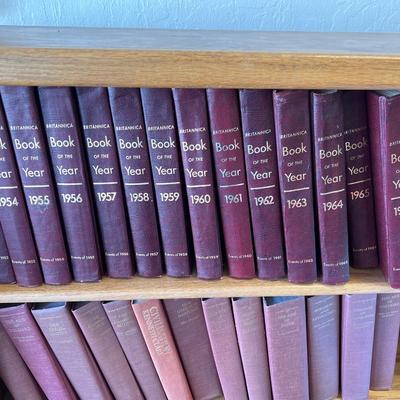 Britannia book of the year 1952 through 1966