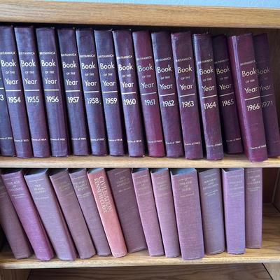 Britannia book of the year 1952 through 1966