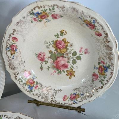 Rose Chintz Ceramic lot