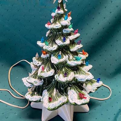 Vintage Ceramic Christmas Tree