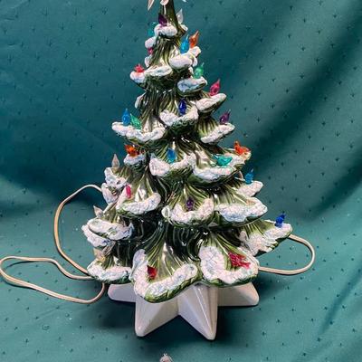 Vintage Ceramic Christmas Tree