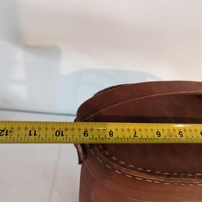 Andean Leather Coca Leaf Carrier