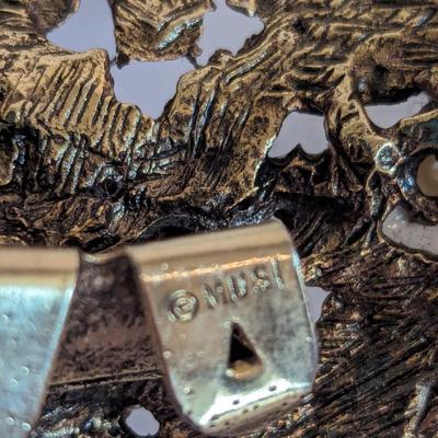 Vintage MUSI Shoe Buckles