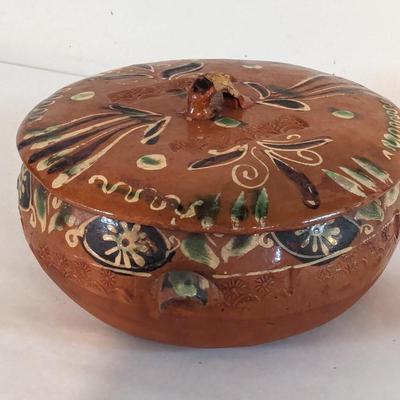 Vintage Mexican Clay Pottery Hand Made