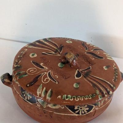 Vintage Mexican Clay Pottery Hand Made