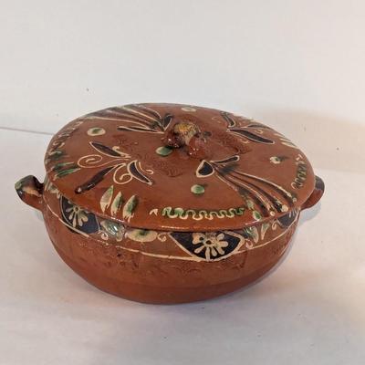 Vintage Mexican Clay Pottery Hand Made