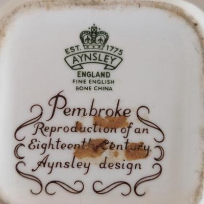 Aynsley Bone China Pembroke Jar With Lid