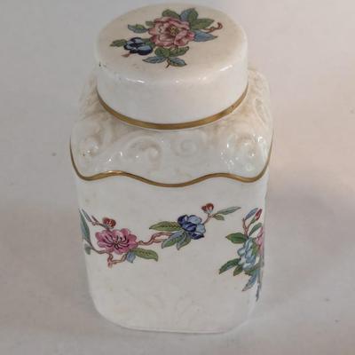 Aynsley Bone China Pembroke Jar With Lid