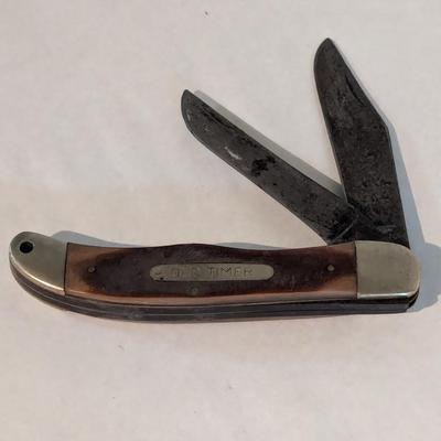 Double Blade Old Timer Cutlery
