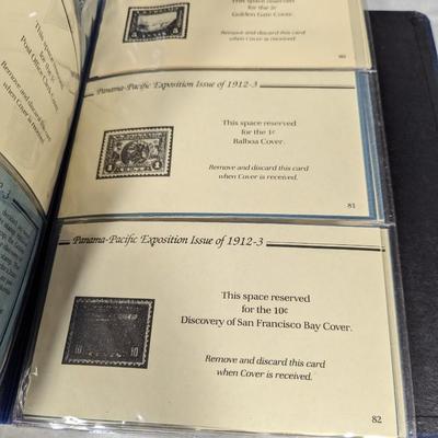 Golden Replicas of United States Classic Stamps Album 22k Gold Booklet