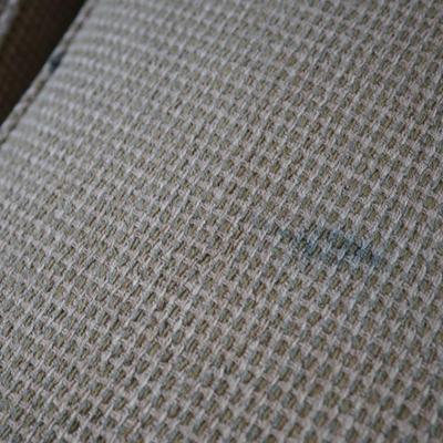 LEE CRAFTSMAN THREE SECTIONAL SOFA OF GOOD QUALITY BEIGE COLOR.WOVEN SOFT FABRIC