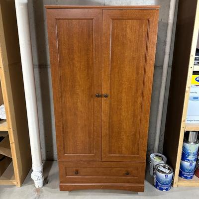 WARDROBE CLOSET/BEDROOM ARMOIRE WITH DRAWER