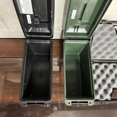 CASE-GARD 806 AND 2 AMMO CANS