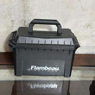 AMMO BOX AND GUN CASES