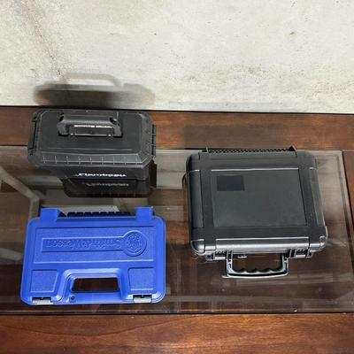 AMMO BOX AND GUN CASES