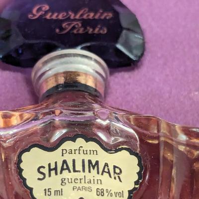 Arpege Lavin Eau De Rocha Shalimar Guerlian WIth Box Perfume