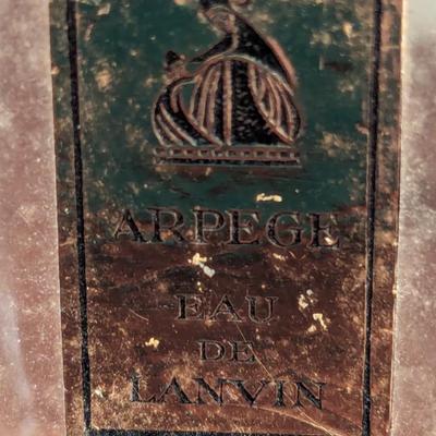 Arpege Lavin Eau De Rocha Shalimar Guerlian WIth Box Perfume