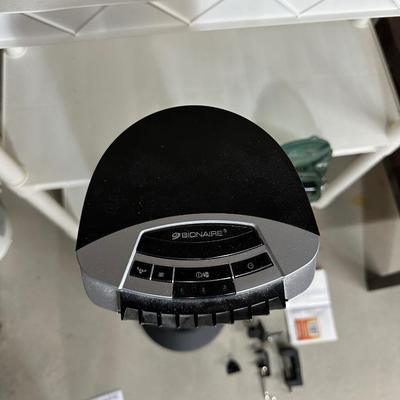 BIONAIRE TOWER FAN W/REMOTE & FLUORESCENT PORTABLE LAMP