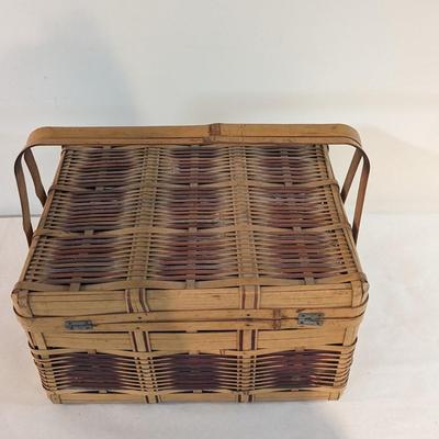 Rattan Picnic Basket