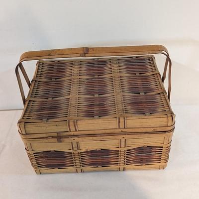 Rattan Picnic Basket