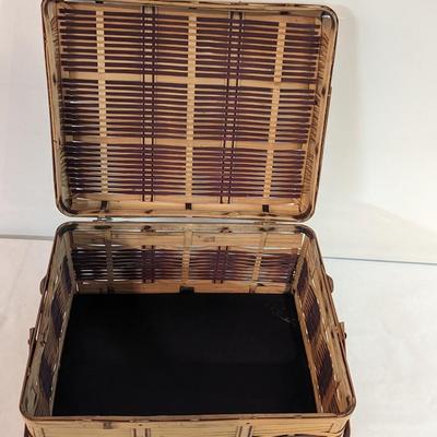 Rattan Picnic Basket