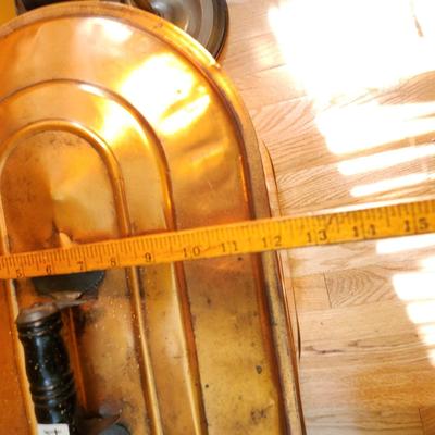 Antique Copper Wash Boiler w Lid