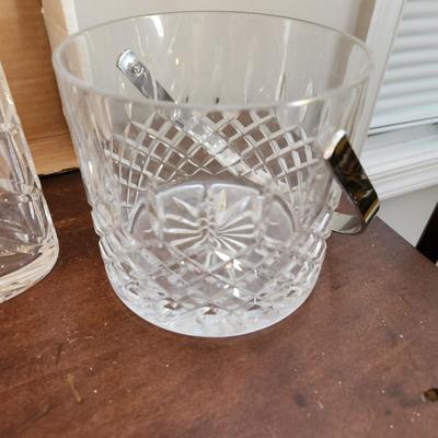 Lot Crystal Glass Liquor Decanters Barware Atlantis, Waterford, Baccarat + others