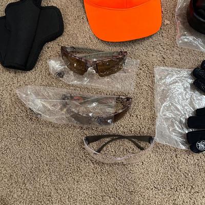 SAFETY AND SUNGLASSES, SHOOTING GLOVES, EAR PROTECTORS AND MORE