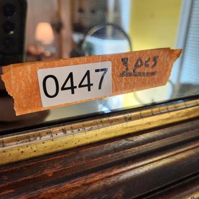 Lot of 3 Framed Wall Mirrors