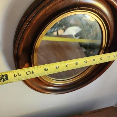 Lot of 3 Framed Wall Mirrors