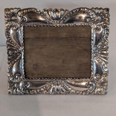 Antique Silver Frame Style Baroque Frame No Marks