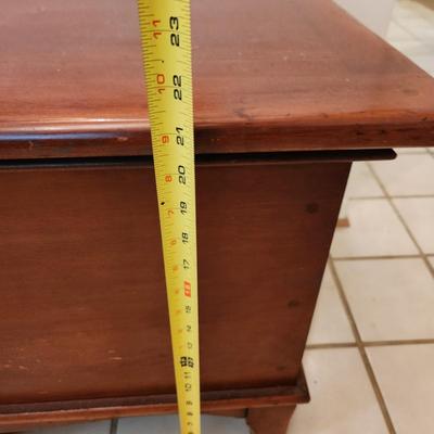 Vintage West Branch Novelty Co Milton Pa. Cedar Chest w key 48x20x21