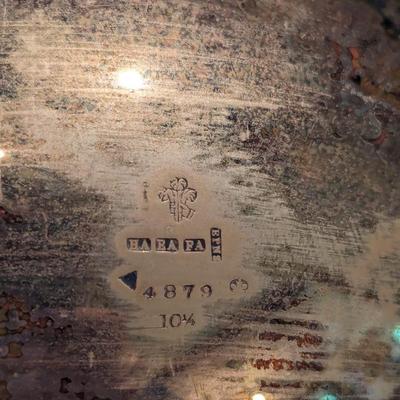 Antique Buffet Server Dome Roll Top Silverplate Victorian Marked