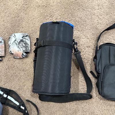 AOTU BACKPACK, NEX PAK DUFFLE BAG, CARRY BAGS AND CAN SLEEVES