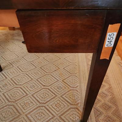 Vintage Expanding Desk to Dining Room Table w 6 chairs